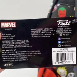 NWT  Funko Classic Marvel 80th Anniversary Leather Avengers Backpack Marvel | Bags | Nwt Funko Classic Marvel 8th Anniversary  main image 4
